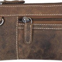 Schoudertasje leer voor dames | Mini bag crossbodytas met X-over ontwerp