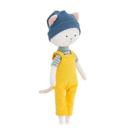 Katoen zacht speelgoed, Cotti Motti - Nicky the Cat (30 cm)