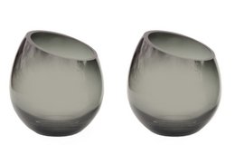 Tea -light holder - Moho Gray (set of 2 pieces)