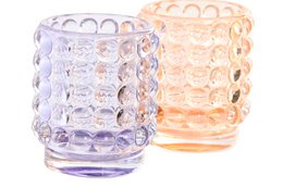 GLAS LYSEHOLDER 7X7X8 2 ASSORTERET. PV203309