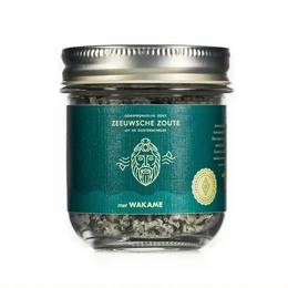  Zeeland salt wakame, a unique salt blend with wakame seaweed, perfect for seasoning dishes with a savory, umami flavor.