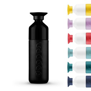Dopper Geïsoleerde Thermosfles Blazing Zwart 580ml