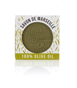 Traditional Marseille soap 100% olive oil. Without perfume or preservative. Square 100g