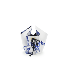 Hendrik 'Vase Pliable / Vase Arc Petit' Delft Blue NO3 '