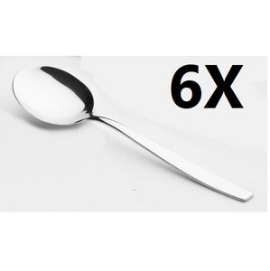 Set von 6 New Yorker Teelöffel