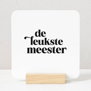 Forex tegeltje | De leukste meester