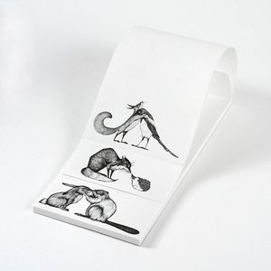 Notizblock – Kuscheltiere Trio