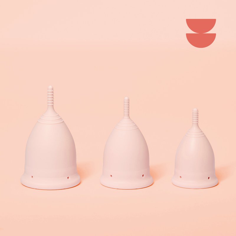 boska Menstruationstasse I Soft l Pretty in Pink l Größe M