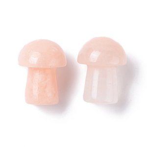 Sattva-rotsen | Roze Aventurijn uitstraling | Gua Sha Spa Paddestoel 20mm