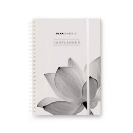Prikkelarme A5 dagplanner 'Lotus' planboekje met ringband