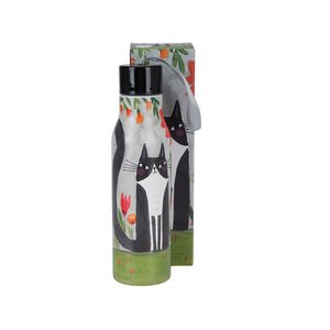 DUO CATS Thermal Bottle 500ml, MEADOW, giftbox