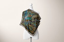 Foulard Medusa's Flower 100% Seta (3 colori)