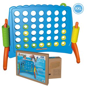 XXL Outdoor Spiel 4 in Line, ca. 115 x 60 x 88 cm groß