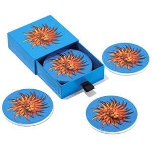 Solarking set van 4 keramische onderzetters