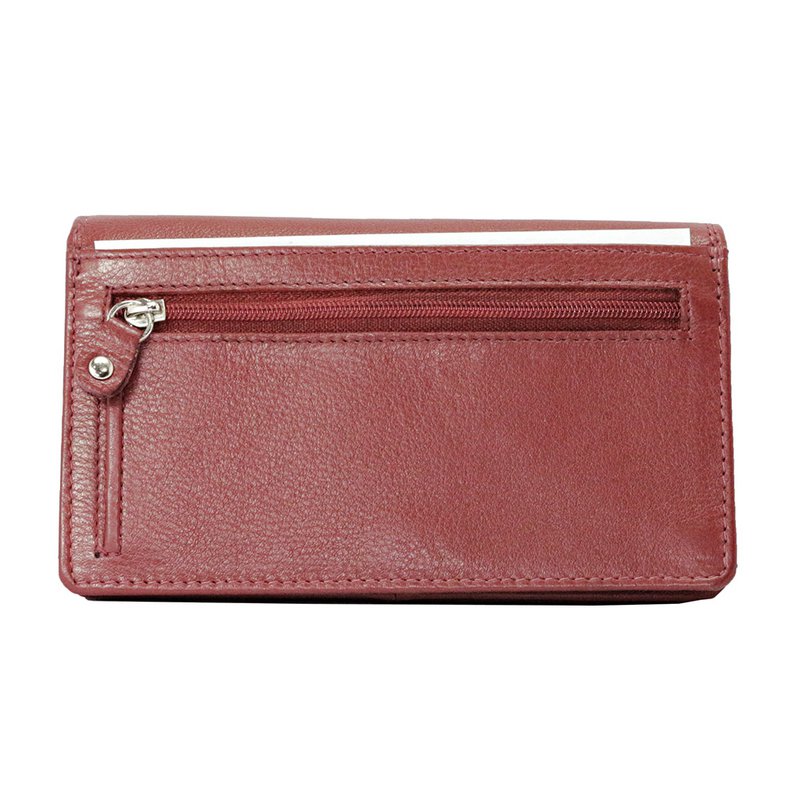 Cartera Mujer Piel Vaqueta - RFID Antideslizante - Cartera Mujer Ideal