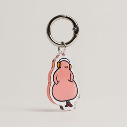  Pink pear-shaped dog leash charm, black and white spotted dog collar accessory with pink lining