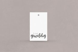 Værdipakke Gavemærke Minimal