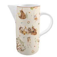 Porcelain jug Forest Party 1 liter Isabelle Rose
