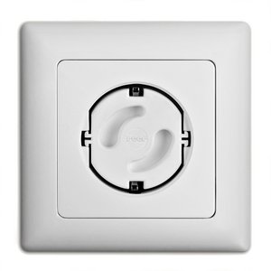 Socket covers, 5 pieces, white