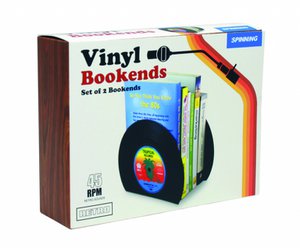 Buchstützen von Gift Republic – Vinyl