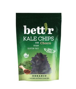 Kale Chips Choco, organic, Bett'r, 30g