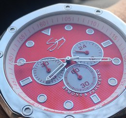 Chronographe Finestra Miura en acier inoxydable 10 ATM