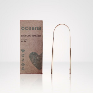 Zero Waste Rose Gold Tongue Cleaner