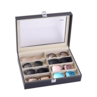 Flex - Glasses box for 8 glasses black