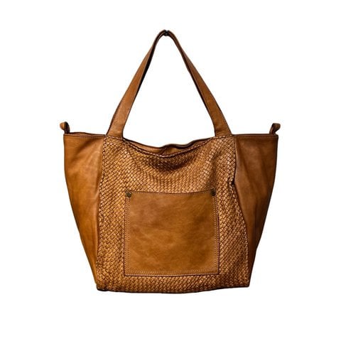 MARIANA VINTAGE GEVLOCHTEN LEREN TOTETAS