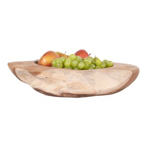 Rio Bowl - Teak, Natural, Ø40x12 cm