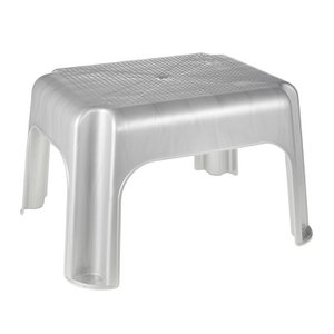 Keeper Step stool 36.5x30x24cm silver