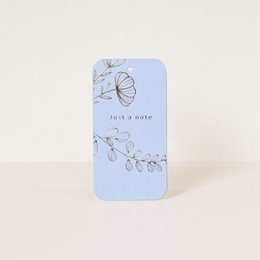 Label Botanical flowers