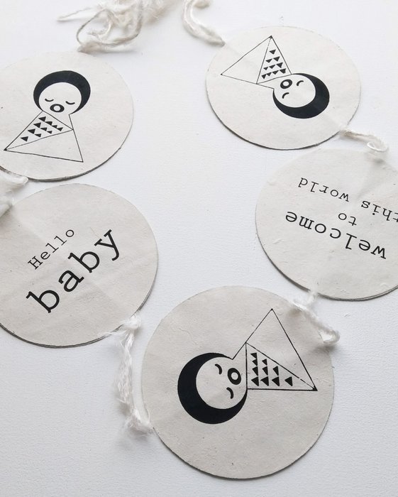 Home deco Hello baby