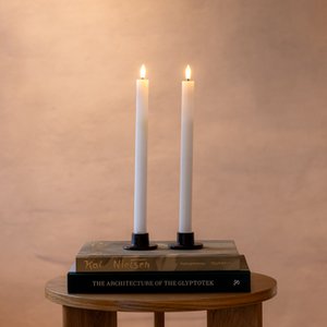 Luna LED Stabkerze 28 cm 2 Stk