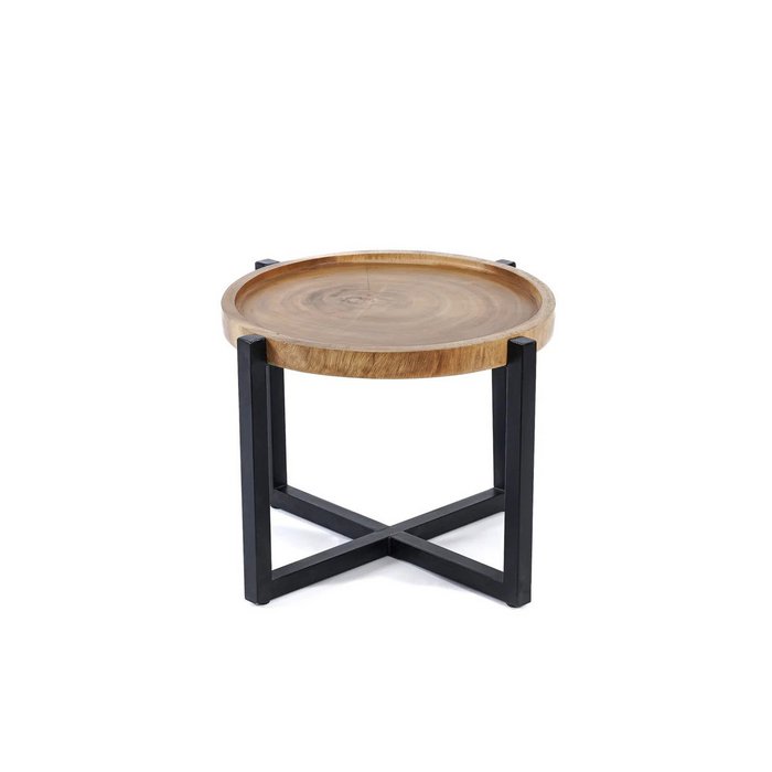 De Rain Tree bijzettafel - natuurlijk zwart