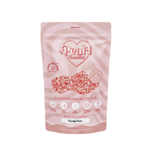 Perlenkerzen zu Hause | Zuckerstange