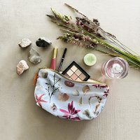 ORGANIC COSMETIC BAG - BEACH (gusset)