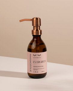 Natuurlijke massage olie - Evergreen - 250 en 500 ML - Adviesprijs €19,95/€27,95