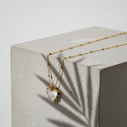 GIOIOSA – Gold Plated Heart Necklace