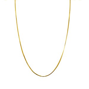 Achthoekige slangenketting ketting