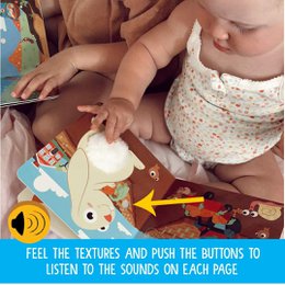 Ditty Bird Primer libro sensorial Método Montessori Animales lindos