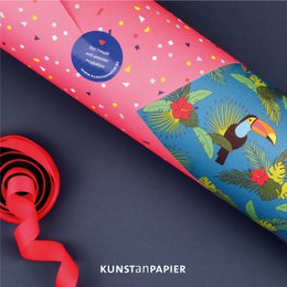 Geschenkpapier Tropisch Fiona