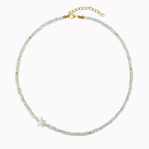 Licht groene ketting met sterretje