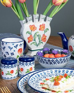 Salt & pepper set orange tulip