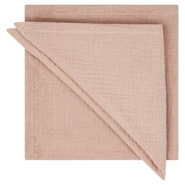 Servietten aus Musselin (2er Set)