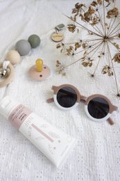 Zonnebril | Sunglasses | Pink - White