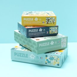 70-teiliges Puzzle, ab 5 Jahren, Ozeane | Hergestellt in Frankreich