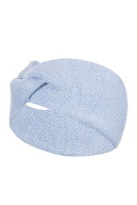 COSTANZA wool and alpaca headband - BLUE