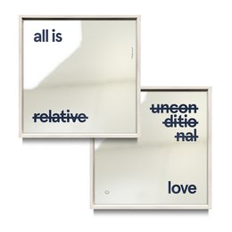 All is Love (Set of two mirrors)