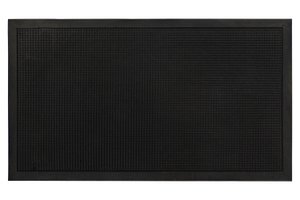 FELPUDO GOMA 75X45X1,5 NEGRO FL194599